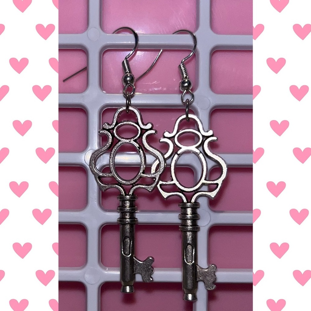 Key earrings